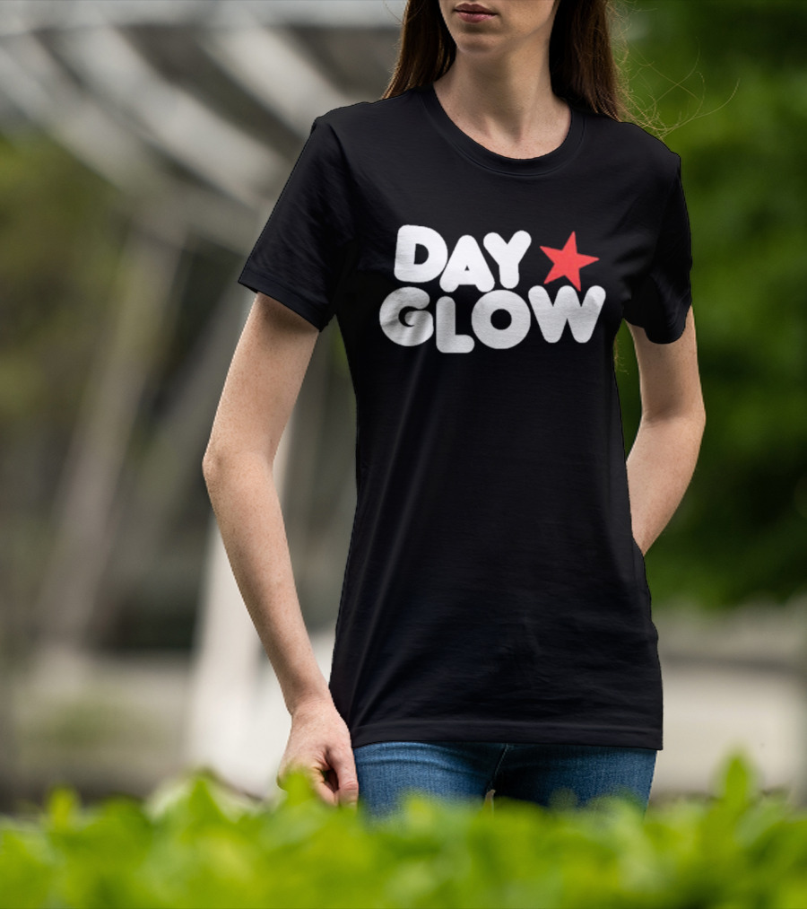 Day Glow Red Star T-Shirt