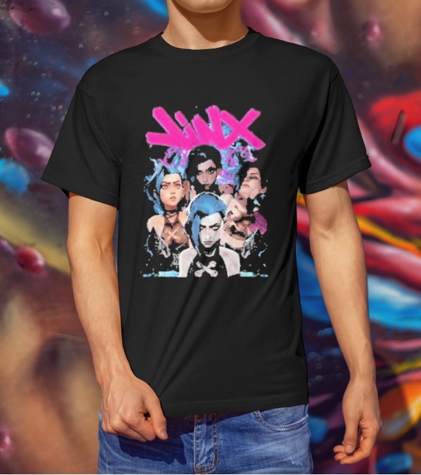 Jinx League Of Legends Arcane T-Shirt