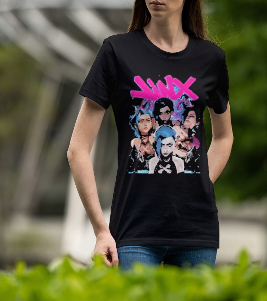 Jinx League Of Legends Arcane T-Shirt