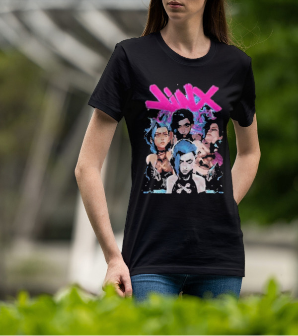 Jinx League Of Legends Arcane T-Shirt