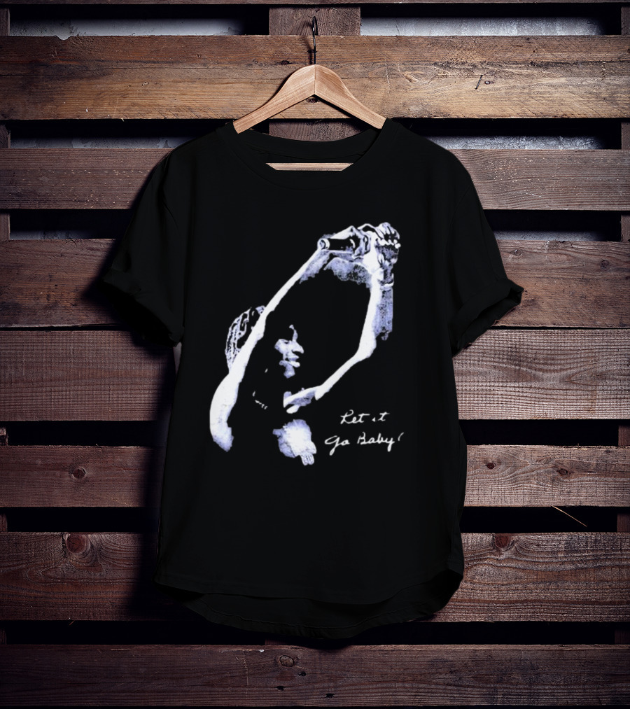 Let It Go Baby Vintage Music Expression T-Shirt