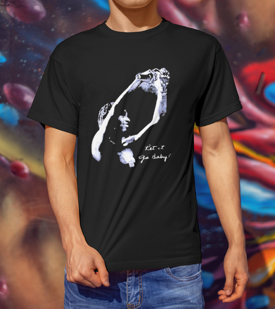 Let It Go Baby Vintage Music Expression T-Shirt
