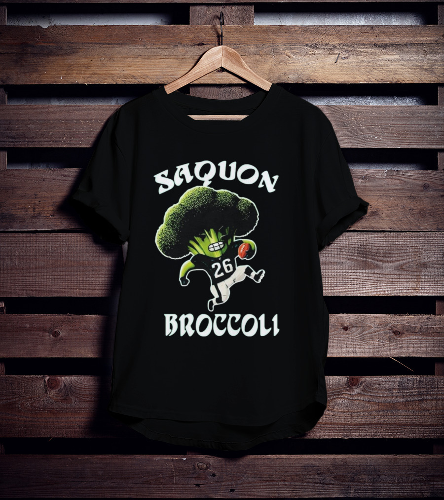 Saquon Broccoli 26 Football Player T-Shirt