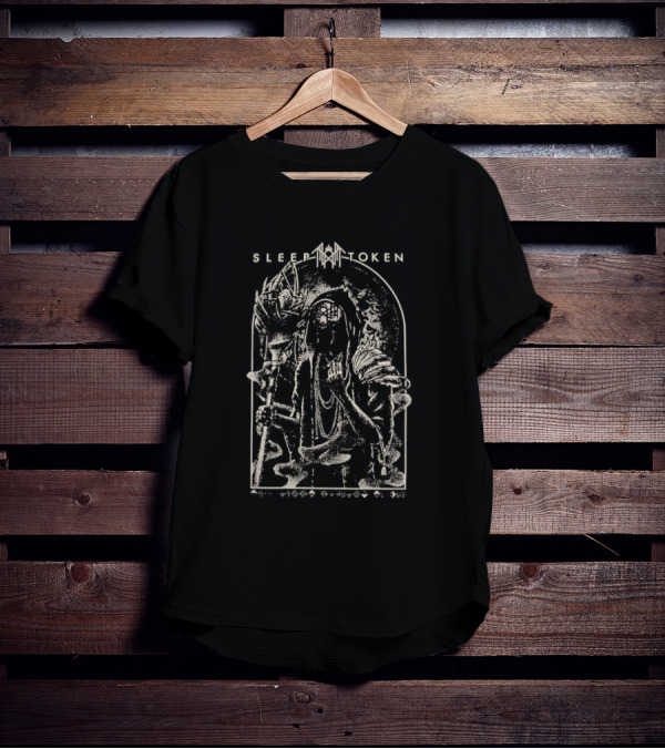 Sleep Token The Night Belongs To You Masked Entity Holding Staff T-Shirt