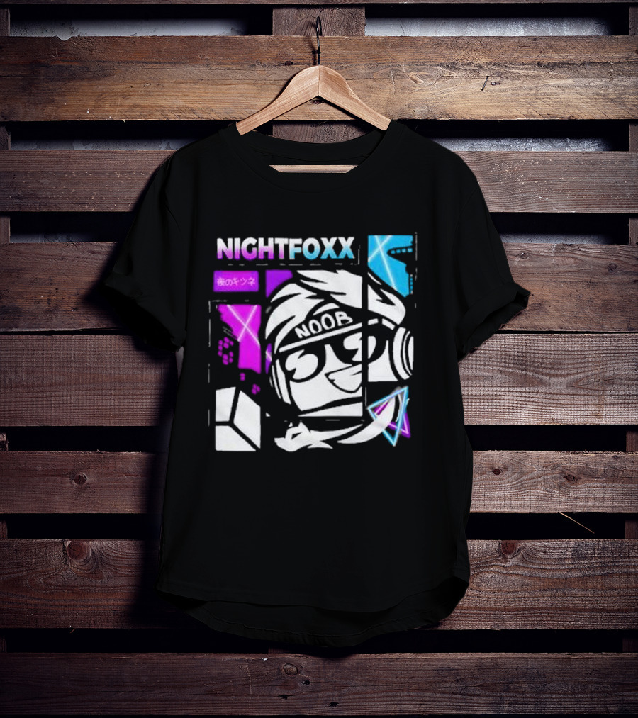 Nightfoxx Noob Panel T-Shirt