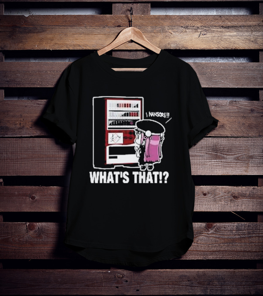 What's That? Otama San No Nansore Vending Machine T-Shirt