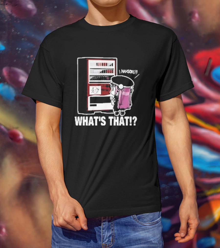 What's That? Otama San No Nansore Vending Machine T-Shirt
