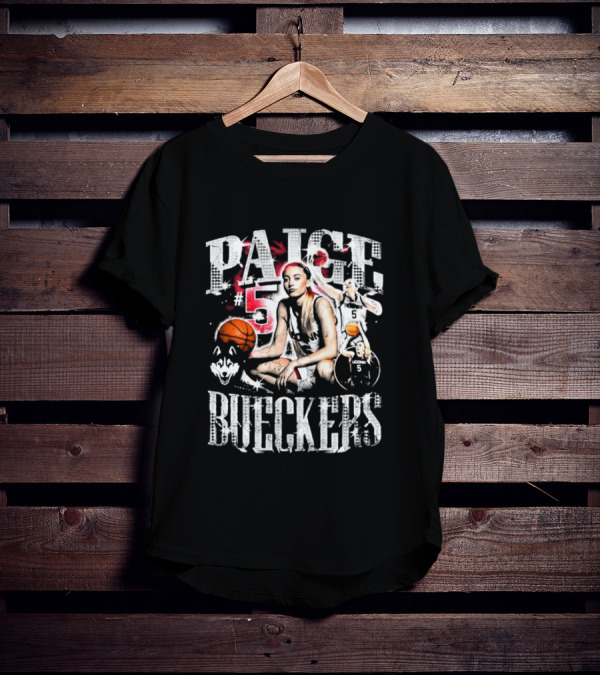 Paige Bueckers #5 UConn Huskies Basketball Star T-Shirt