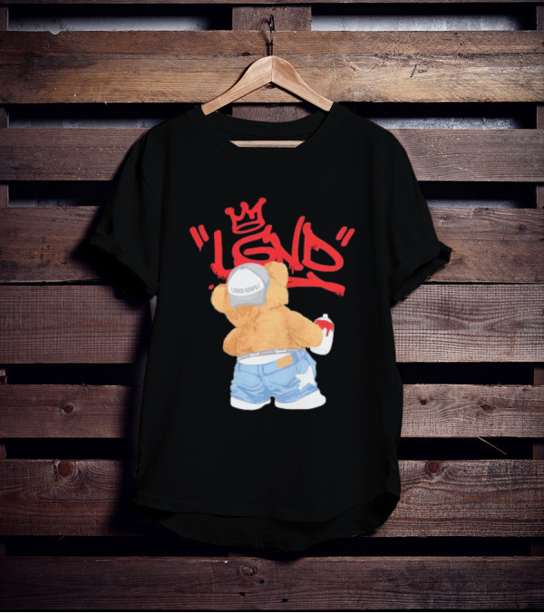 Tagger Bear LGND Lord Supply Graffiti T-Shirt