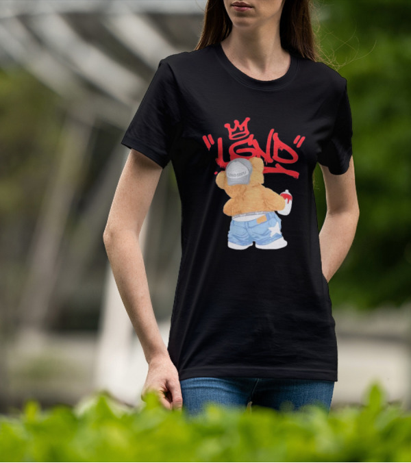 Tagger Bear LGND Lord Supply Graffiti T-Shirt