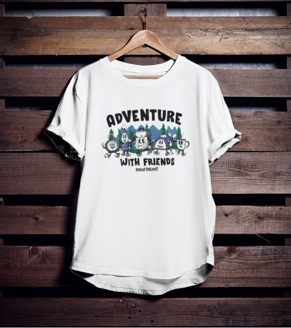 Adventure With Friends Parks Project Forest Characters Exploration T-Shirt