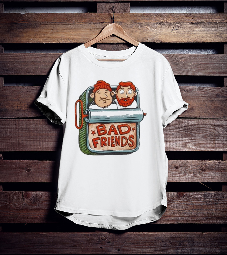 Bad Friends Meat Grinder Beanie And Redhead Duo T-Shirt