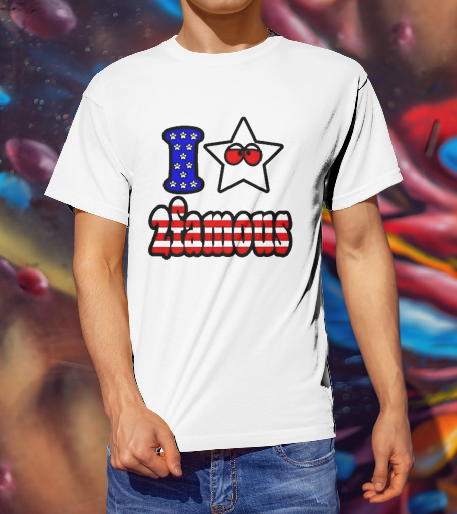 I Star 2Famous USA T-Shirt
