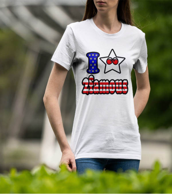 I Star 2Famous USA T-Shirt