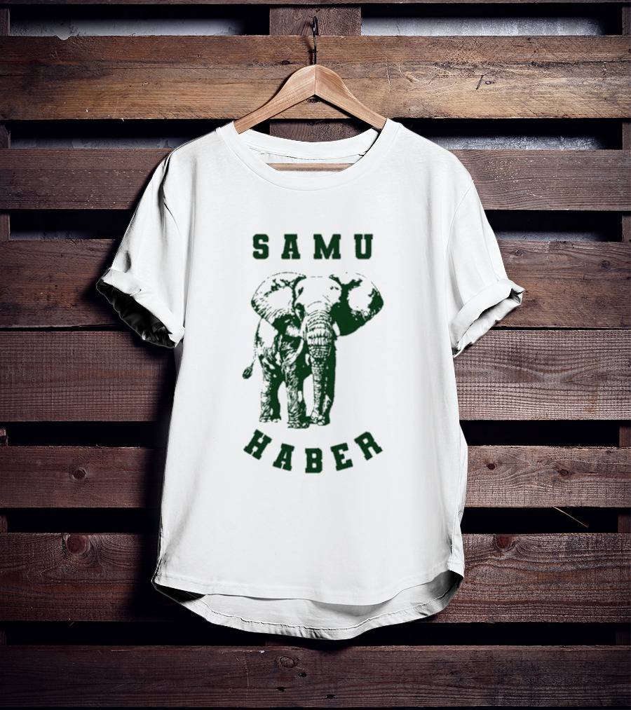 SAMU HABER Elephant T-Shirt