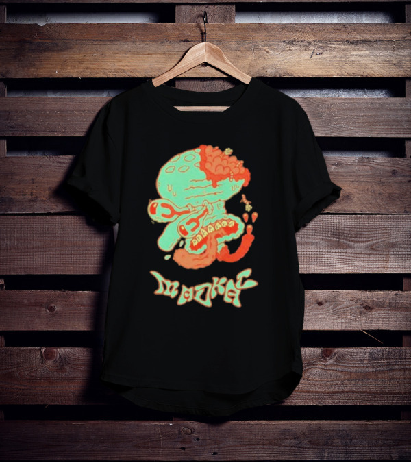 Madkat Ewww Calamardo Surreal Zombie Pop T-Shirt