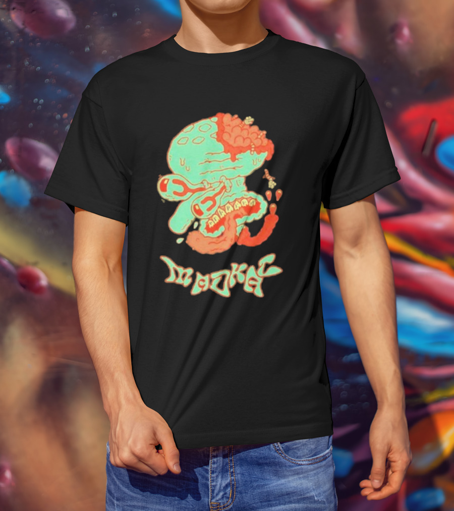 Madkat Ewww Calamardo Surreal Zombie Pop T-Shirt