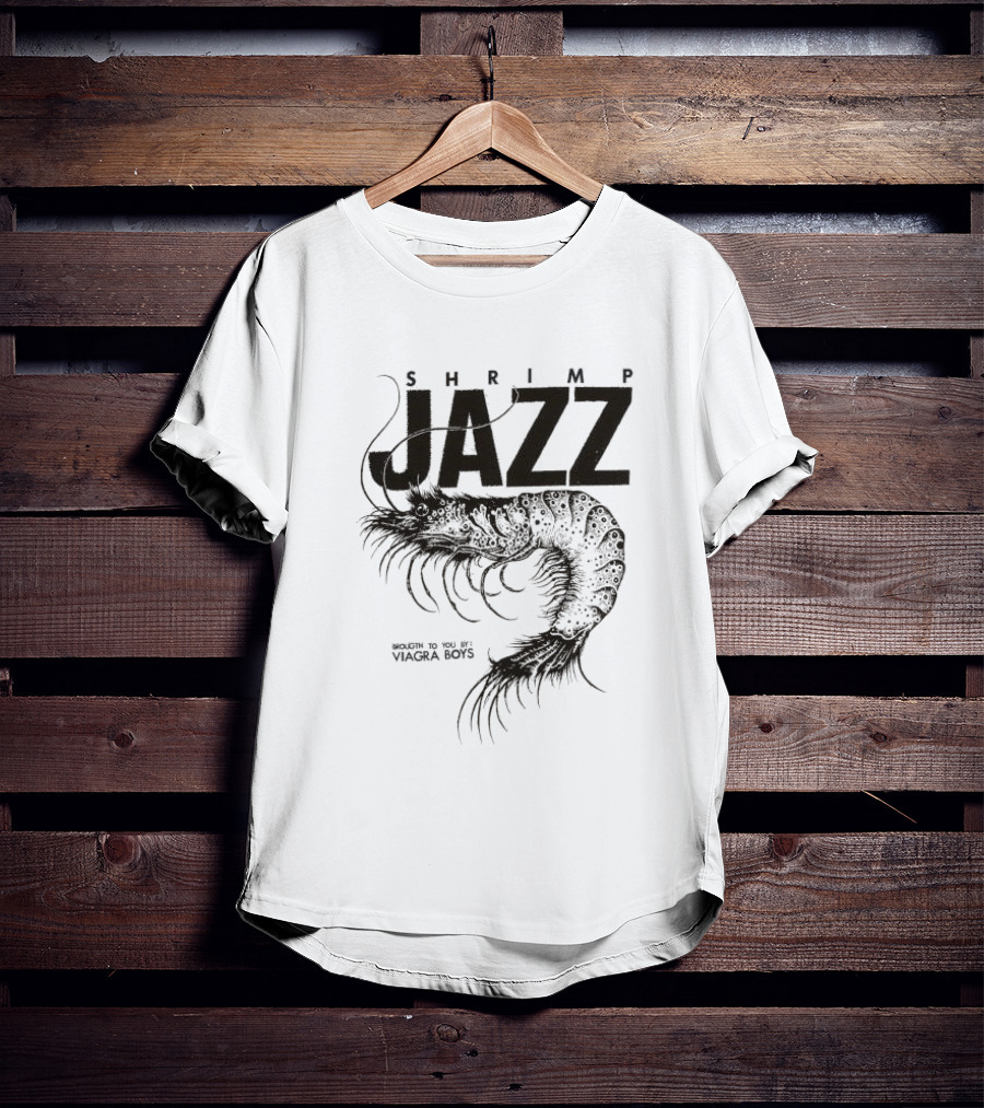 Shrimp Jazz Brought To You By Viagra Boys Vintage T-Shirt