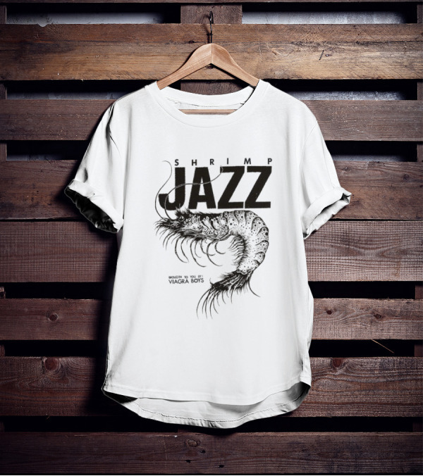 Shrimp Jazz Brought To You By Viagra Boys Vintage T-Shirt