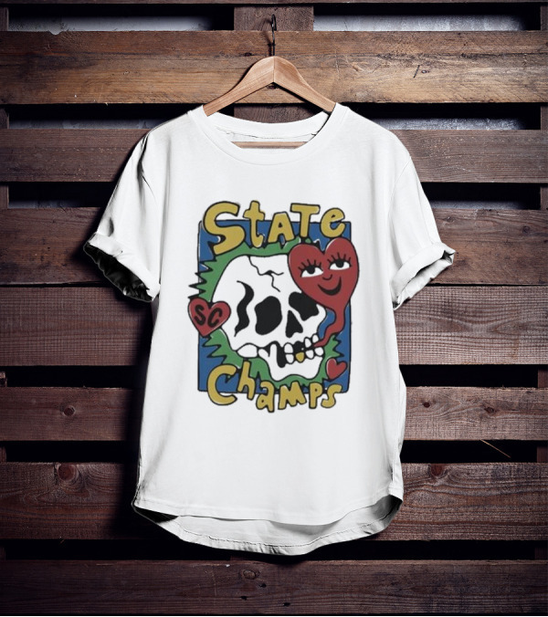 State Champs SC Skull Heart T-Shirt