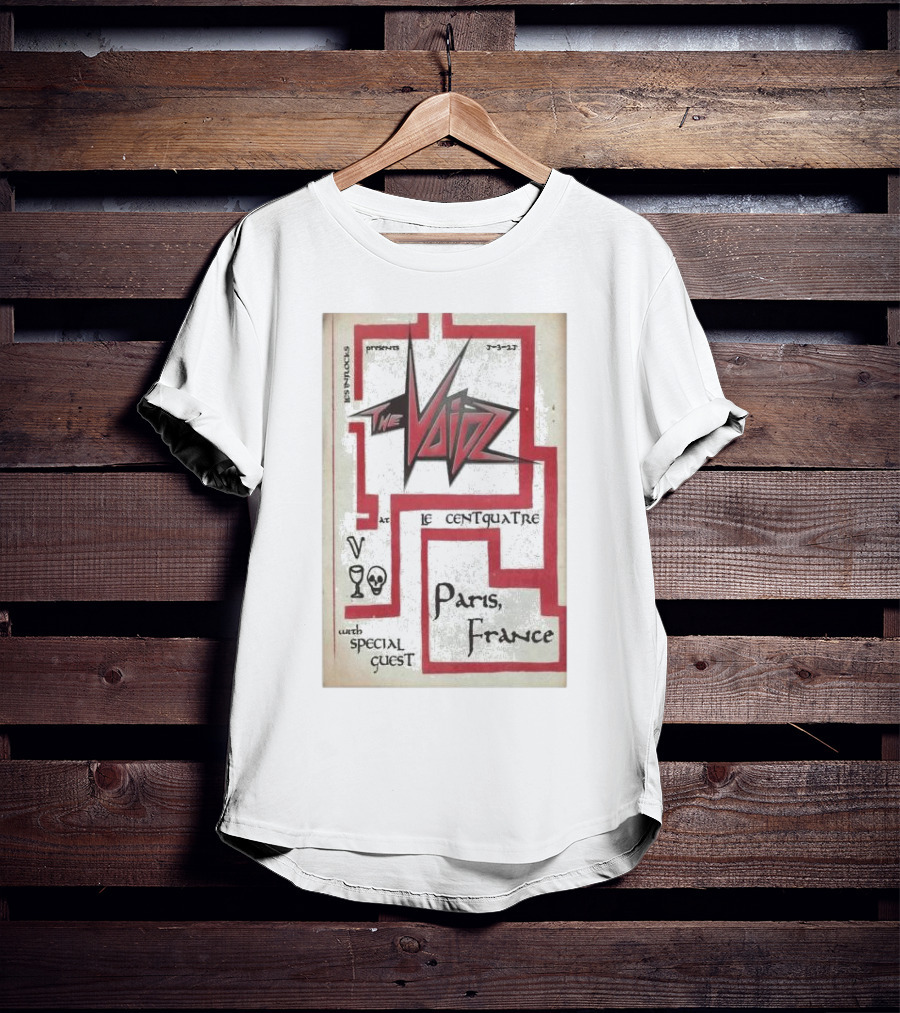 The Voidz Presents March 5 2025 Le Centquatre Paris France Special Guest T-Shirt