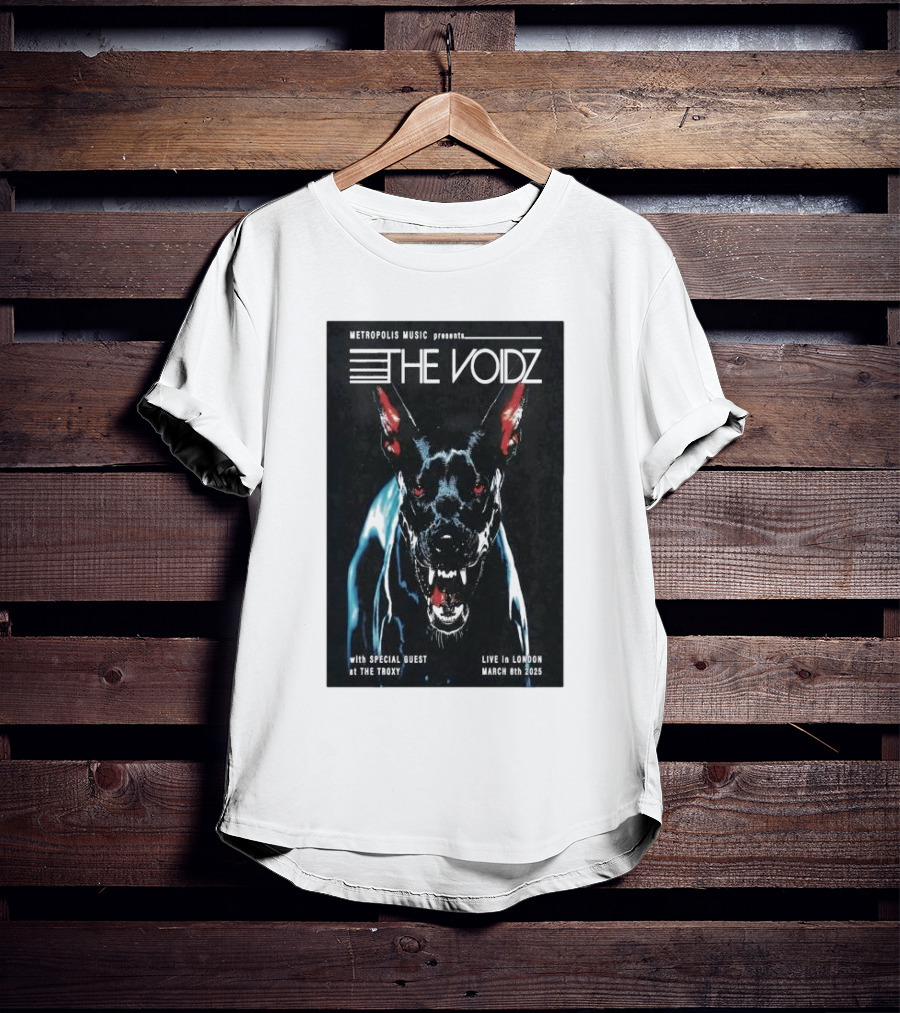 Metropolis Music Presents The Voidz Live In London At The Troxy March 8th 2025 Tour T-Shirt