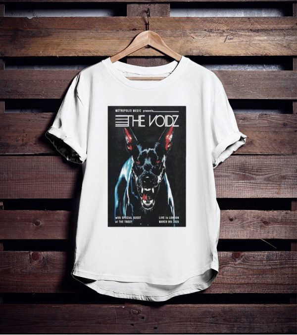 Metropolis Music Presents The Voidz Live In London At The Troxy March 8th 2025 Tour T-Shirt