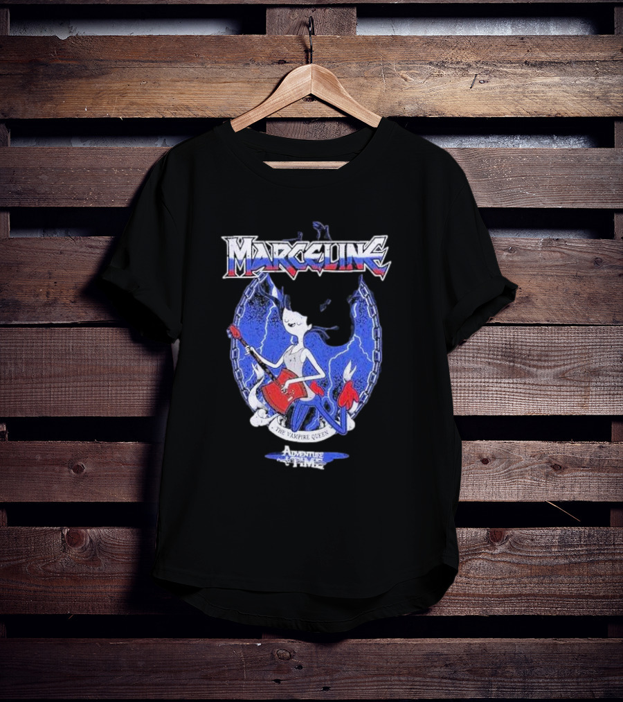 Marceline The Vampire Queen Adventure Time Metal Style Girls T-Shirt