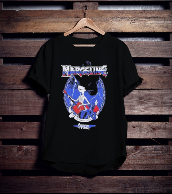 Marceline The Vampire Queen Adventure Time Metal Style Girls T-Shirt