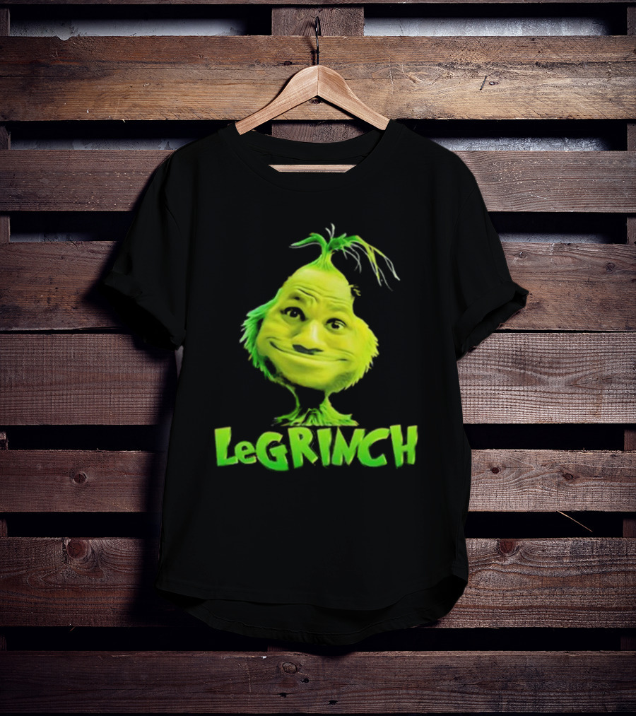Le Grinch Green Character With Playful Expression T-Shirt