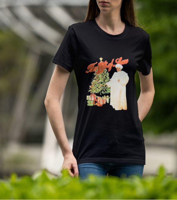 The Gift Of Love Christmas Tree Retro Style Jennifer Hudson T-Shirt