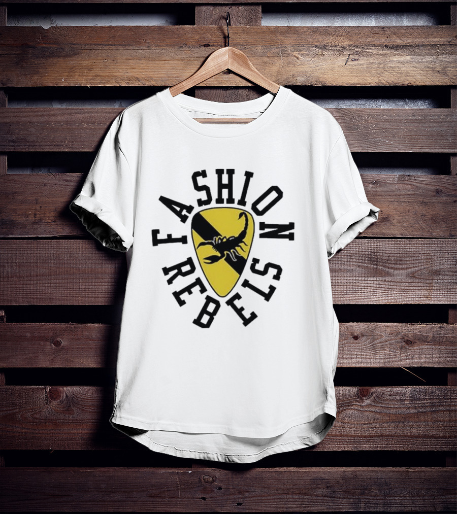 Fashion Rebels Mia Hall Loves The Kids Scorpion Shield T-Shirt