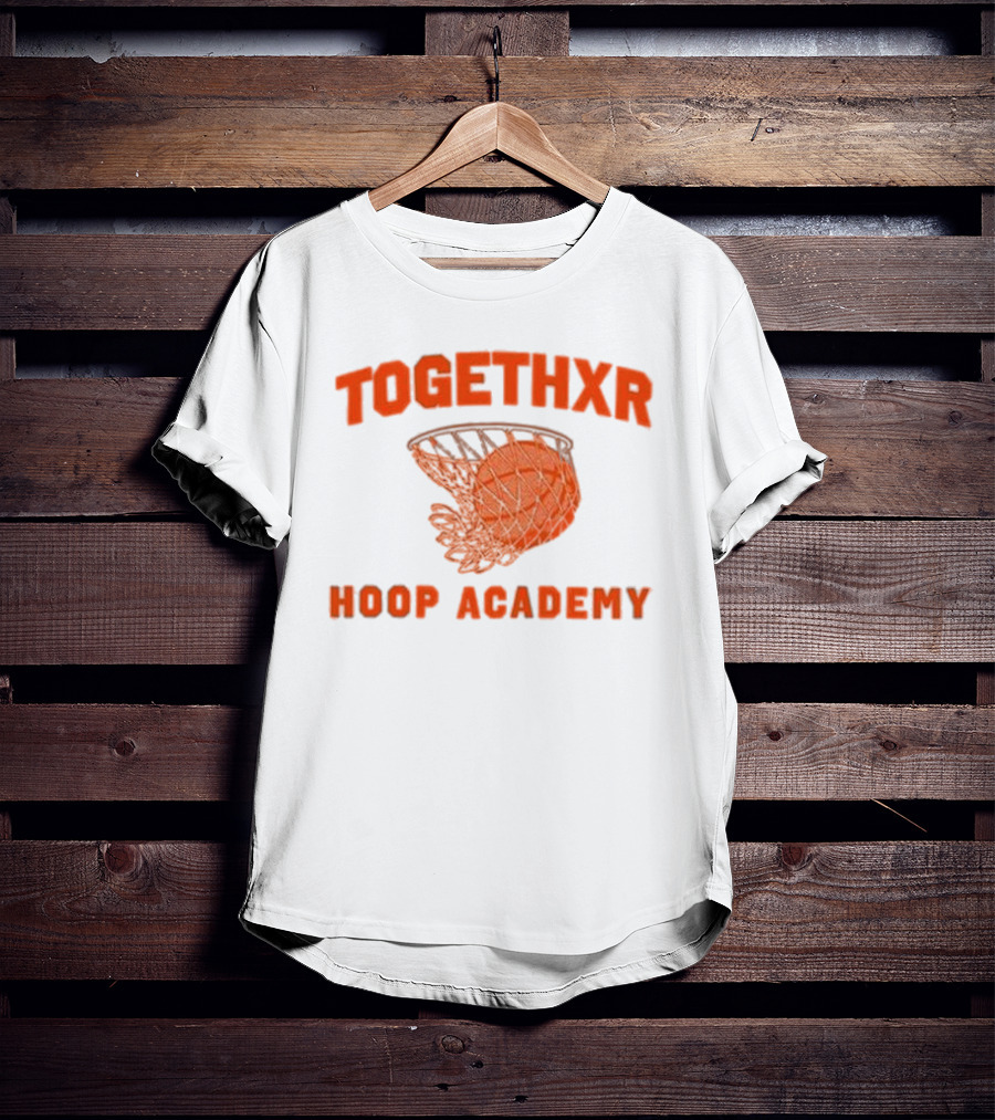 TOGETHXR Basketball Hoop Academy Logo T-Shirt