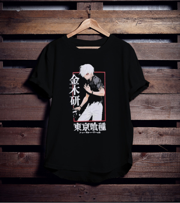 Tokyo Ghoul Ken Kaneki Name Kanji T-Shirt