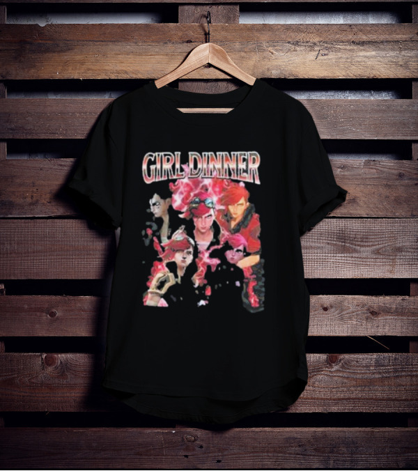 Girl Dinner Vi Arcane Characters T-Shirt