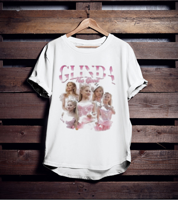 Glinda The Good Pink Dress Collage T-Shirt