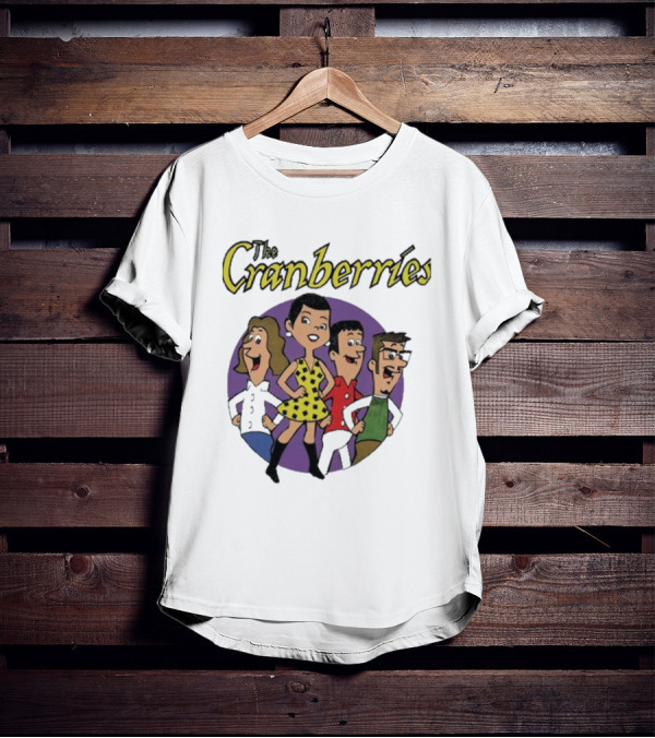 The Cranberries Cartoon Parody Characters T-Shirt