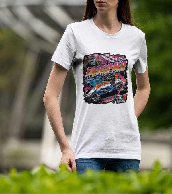 Indiana Sprint Week USAC Sprint Car Racing T-Shirt