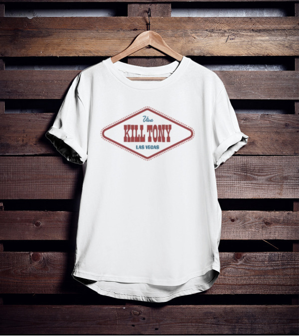 Viva Kill Tony Las Vegas Text Logo Classic T-Shirt