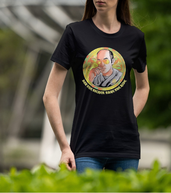 Patron Saint Series Buy The Ticket Take The Ride Hunter S. Thompson Iconic T-Shirt