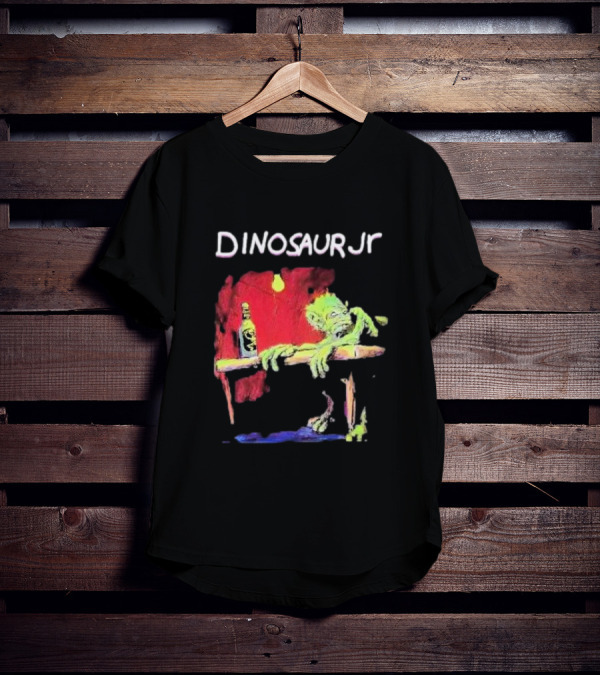 Dinosaur Jr Band Biography Bottled Creature Table Scene T-Shirt