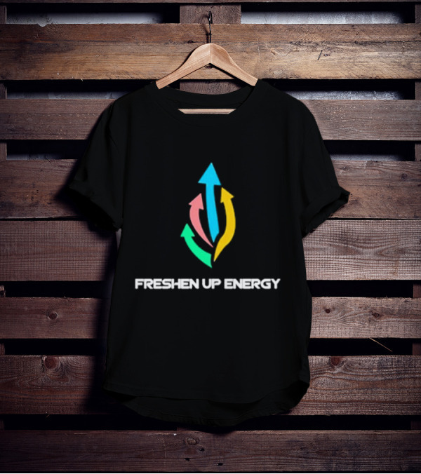 Freshen Up Energy Colorful Arrows Upward T-Shirt