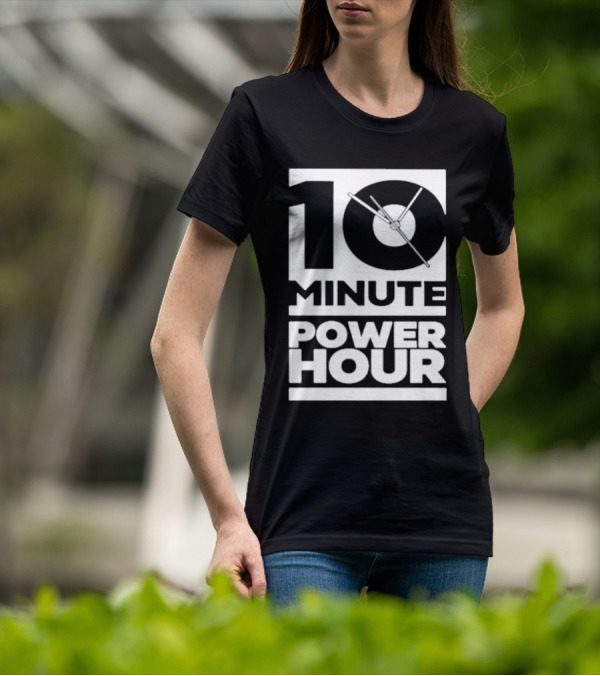 10 Minute Power Hour Clock Design Game Grumps T-Shirt