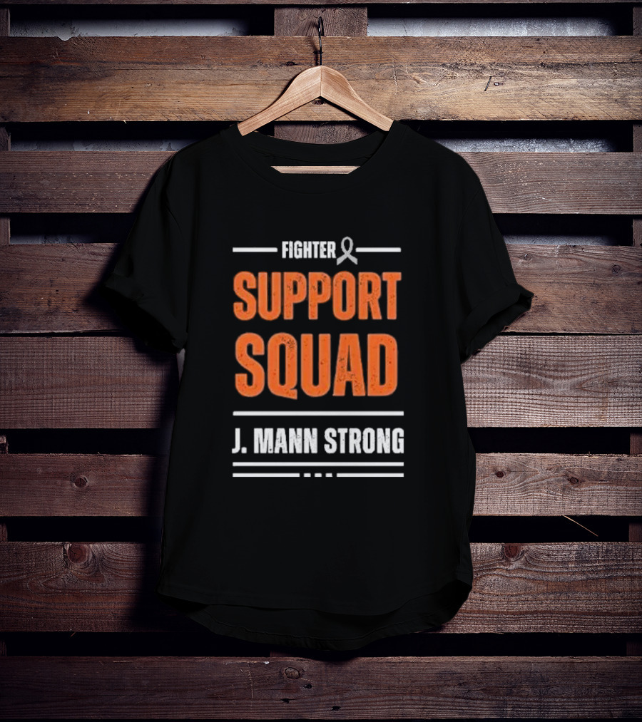 Fighter Support Squad J Mann Strong Awareness T-Shirt