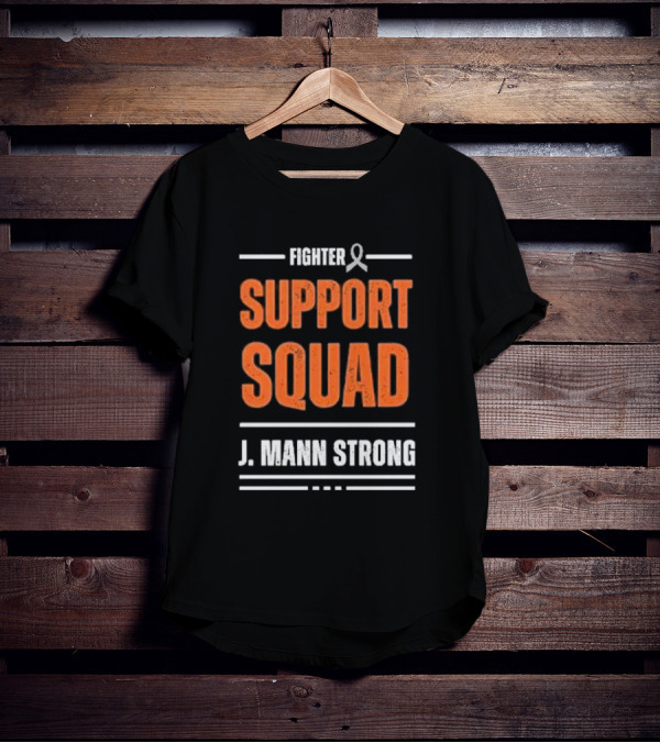 Fighter Support Squad J Mann Strong Awareness T-Shirt