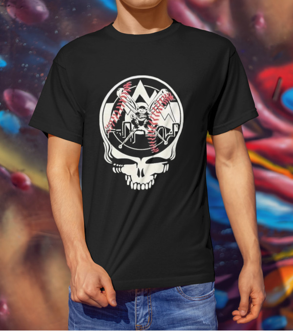 Grateful Dead Steal Your Face Colorado Rockies MLB Collaboration T-Shirt