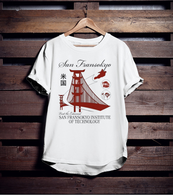 San Fransokyo Institute Of Technology Bridge Big Hero 6 Disney T-Shirt