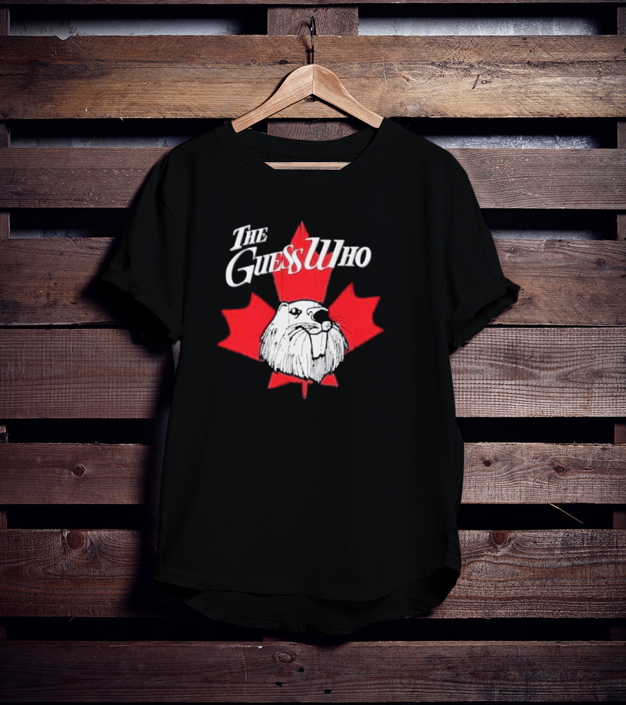 The Guess Who Merry Christmas Maple Leaf Otter T-Shirt