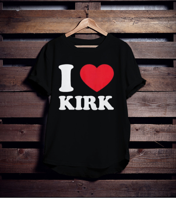 I Love Kirk Cousins T-Shirt