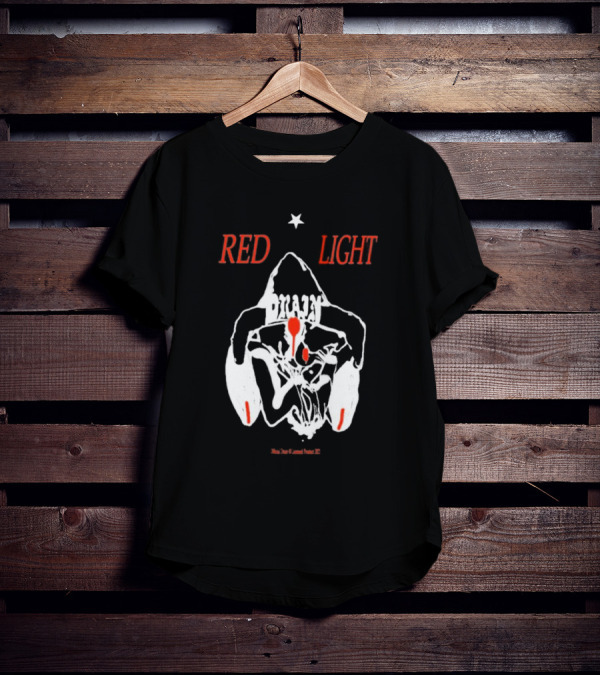 Bladee Drain Gang Red Light Miss Them Crowns Frieza 333 T-Shirt